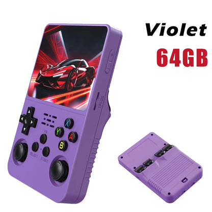 R36S Retro Handheld Video Game Console Linux Systeem 3,5-inch IPS Scherm Draagbare Handheld Video Speler 64 GB 15000 Games2025-11-15 22:03:22