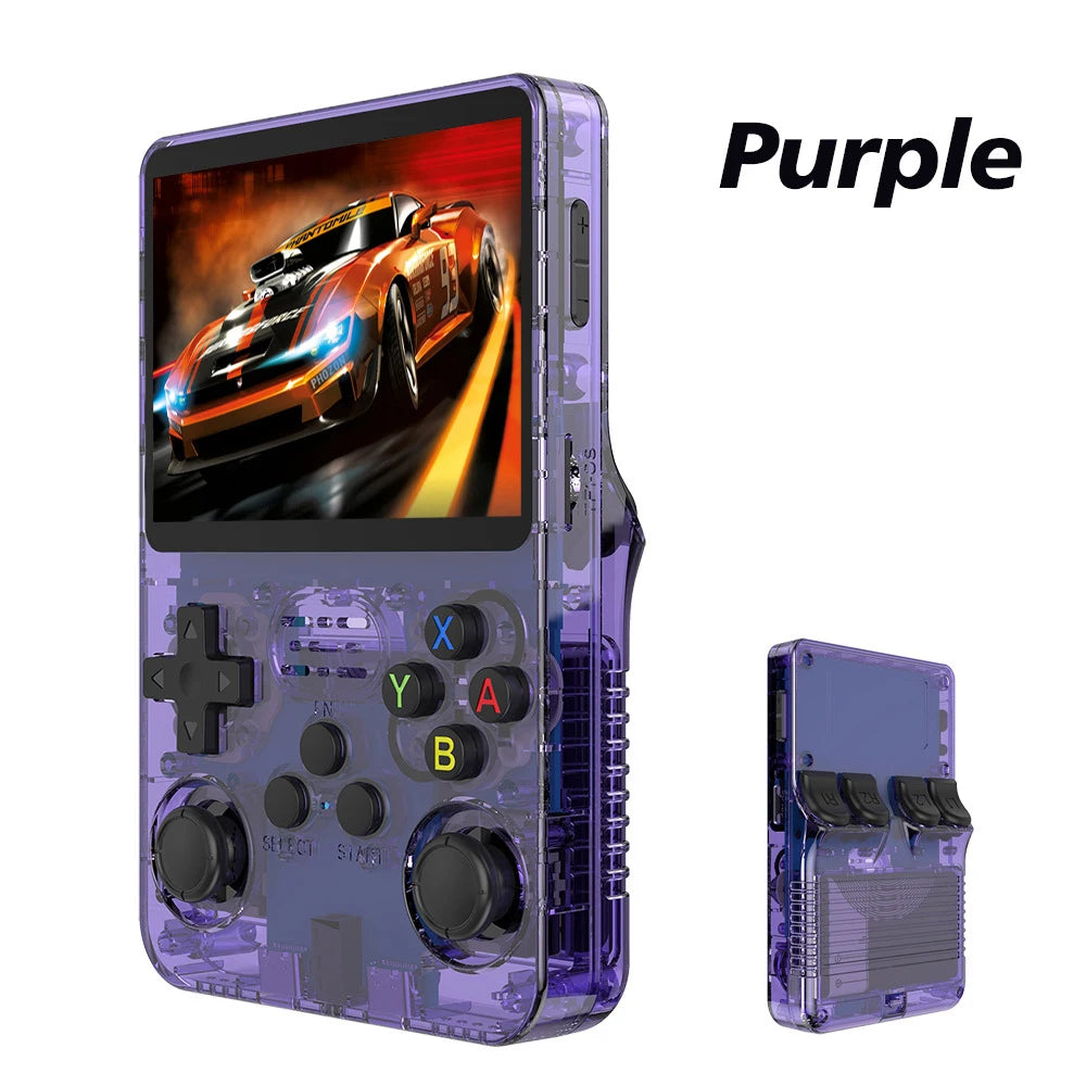 R36S Retro Handheld Video Game Console Linux Systeem 3,5-inch IPS Scherm Draagbare Handheld Video Speler 64 GB 15000 Games2025-11-15 22:03:22