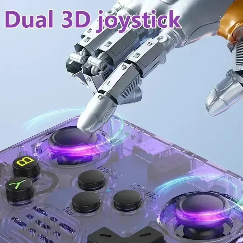 R36S Retro Handheld Video Game Console Linux Systeem 3,5-inch IPS Scherm Draagbare Handheld Video Speler 64 GB 15000 Games2025-11-15 22:03:22