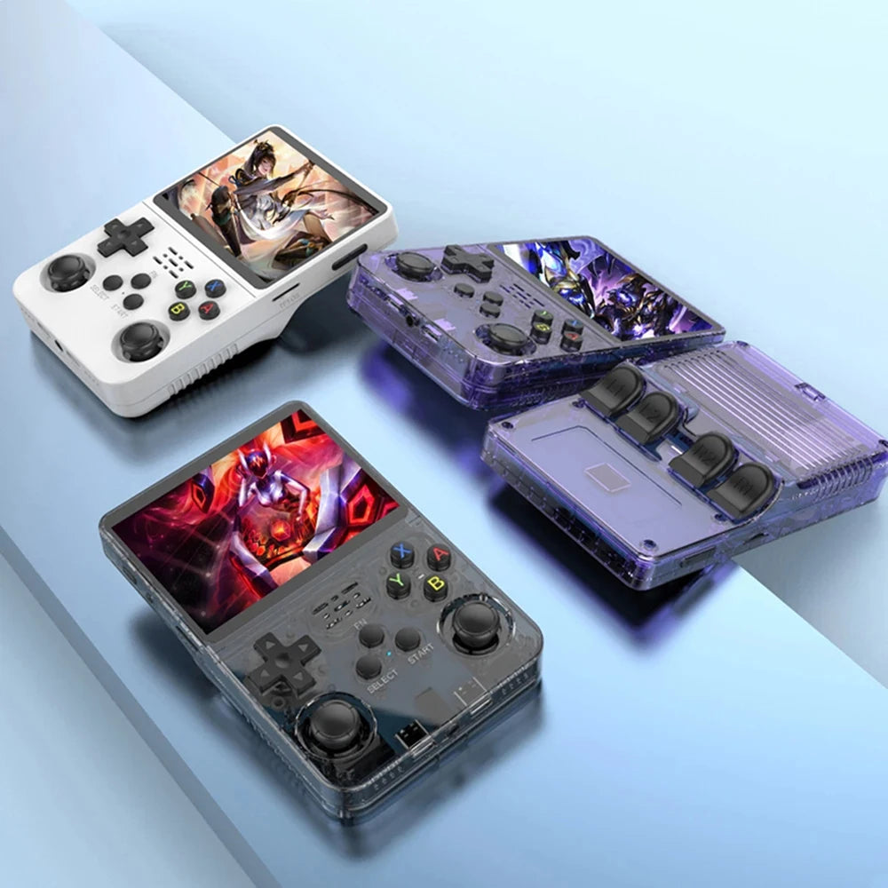 R36S Retro Handheld Video Game Console Linux Systeem 3,5-inch IPS Scherm Draagbare Handheld Video Speler 64 GB 15000 Games2025-11-15 22:03:22